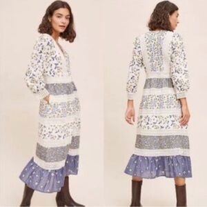 Anthropologie Roberta Midi Dress
